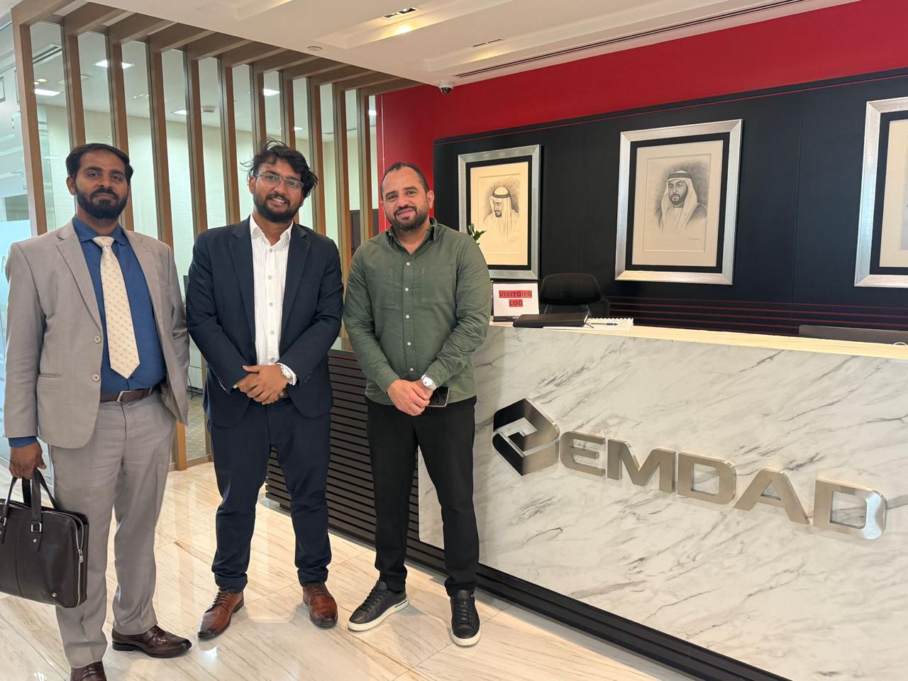 Project Signing with Emdad Energy