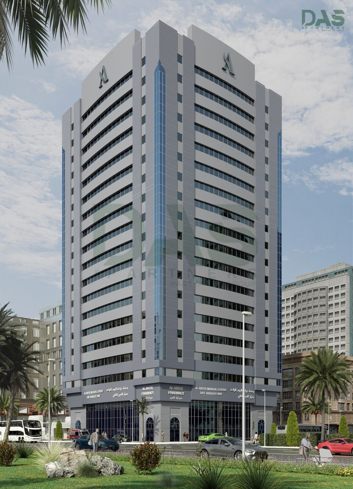 Mixed Use Proposed Building 3B+G+M+18+R+UR