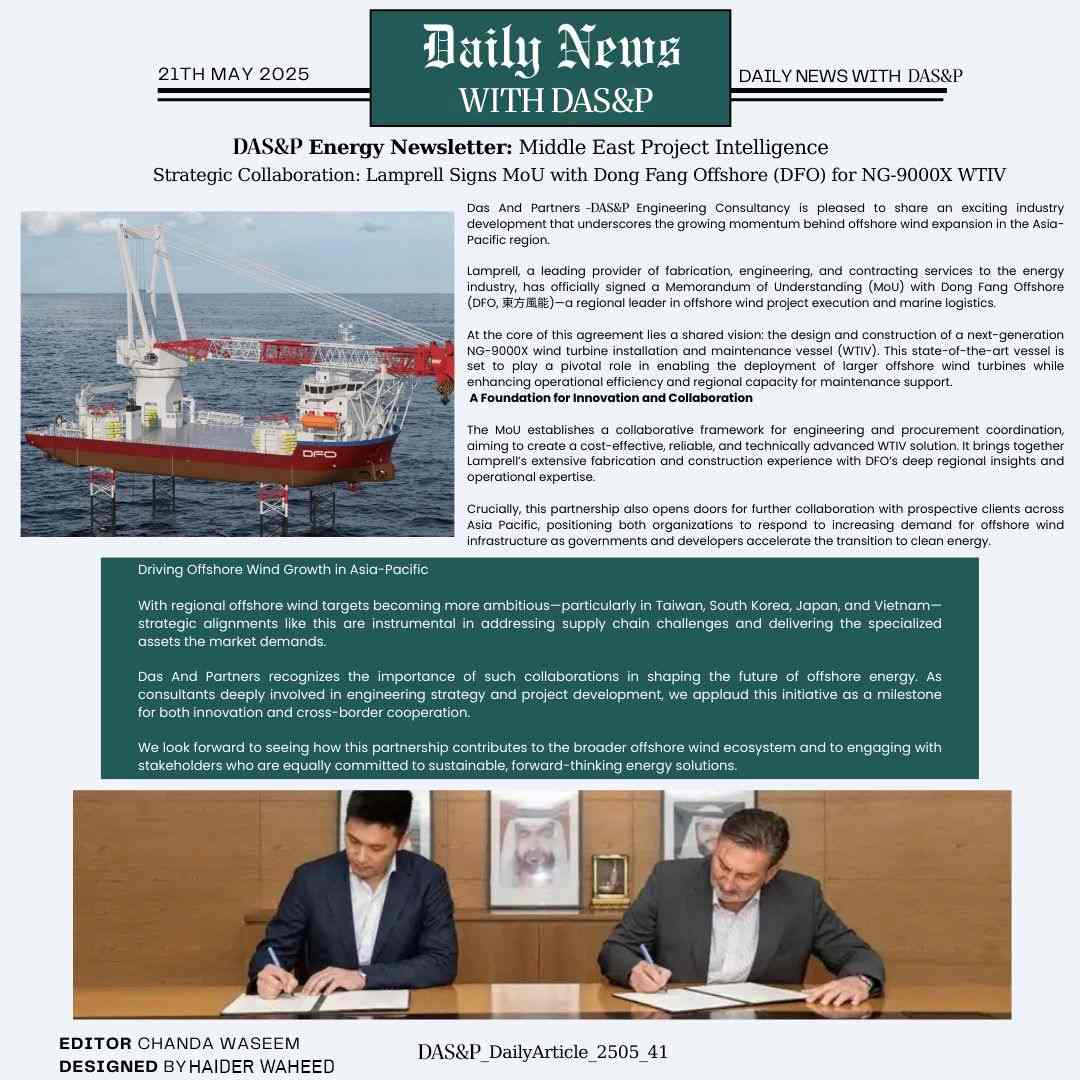 Daily News with DAS&P - 21th May 2025