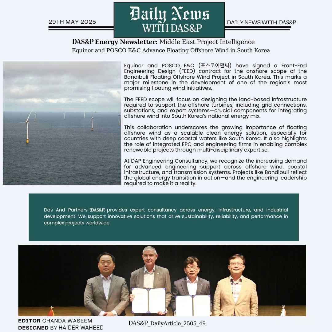 Daily News with DAS&P - 29th May 2025